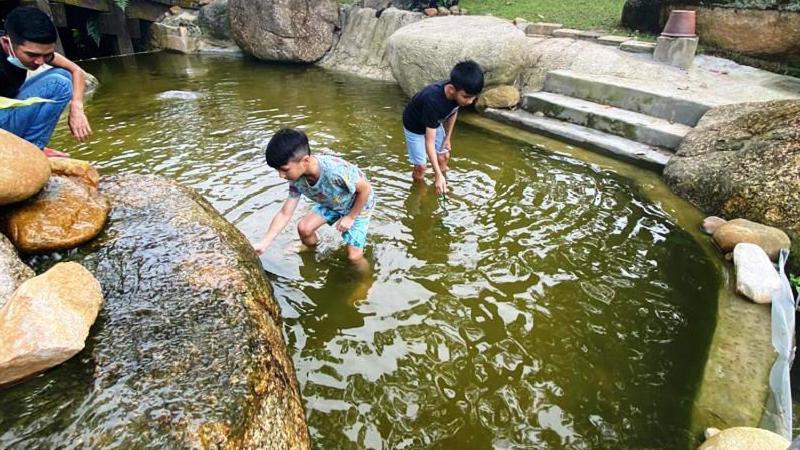 Pulai Spring Resort Kampung Kangkar Pulai Buitenkant foto